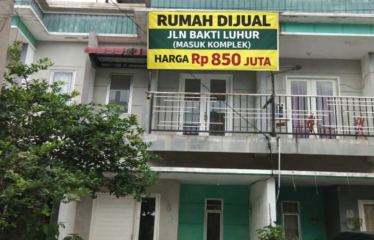 Rumah Indah Jalan Bakti Luhur (masuk komplek) daerah Helvetia