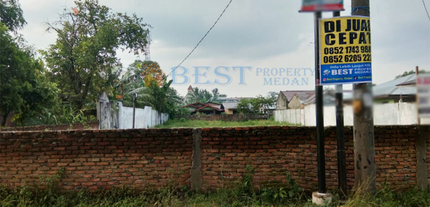 Tanah Luas 850 meter – Jalan Medan Binjai daerah Paya Geli