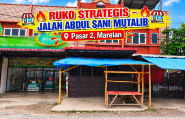 Ruko Jalan Abdul Sani Mutalib Pasar 2 Marelan