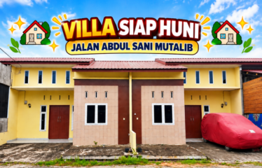 Villa Terjangkau dan Indah Jalan Abdul Sani Mutalib (masuk komplek) Marelan