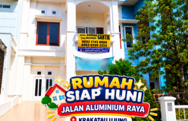 Rumah Cantik daerah Krakatau Ujung Jalan Aluminium Raya
