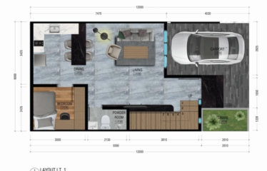 COMING SOON!! Villa Baru Siap Huni daerah SM Raja – Komplek Berjaya Paradise