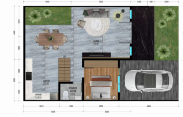 COMING SOON!! Villa Baru Siap Huni daerah SM Raja – Komplek Berjaya Paradise