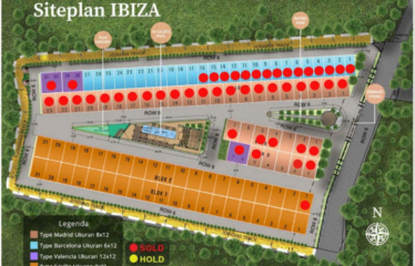 NEW!! Villa Lengkap Fasilitas – Cluster Ibiza Haus (daerah Amplas) Komplek Taman Riviera – Type Barcelona