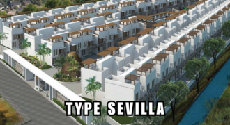 NEW!! Villa Lengkap Fasilitas – Cluster Ibiza Haus (daerah Amplas) Komplek Taman Riviera – Type Sevilla