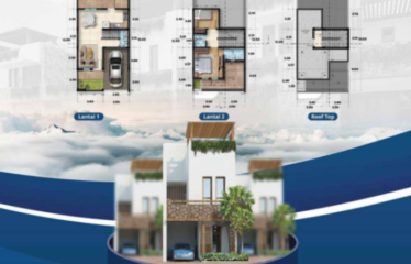 NEW!! Villa Lengkap Fasilitas – Cluster Ibiza Haus (daerah Amplas) Komplek Taman Riviera – Type Barcelona