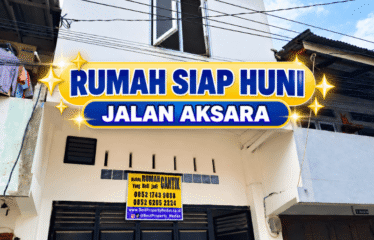 Rumah Siap Huni Jalan Aksara (gang)