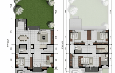 Villa Citraland Gama City Cluster Rochester Park – Type Ventura