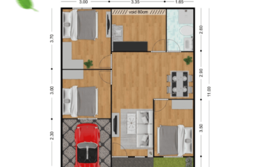 Rumah Harga Terjangkau dengan Kolam Renang – Komplek Royal Marelan (Type Diamond)