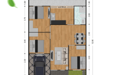 Rumah Harga Terjangkau dengan Kolam Renang – Komplek Royal Marelan (Type Diamond Plus)