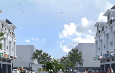 Ruko Terbaru Jalan Perbatasan daerah Krakatau