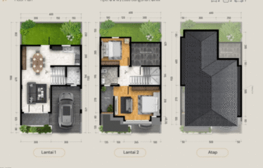 Villa Minimalis Daerah Tanjung Mulia Jalan Aluminium Raya