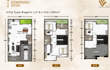 Villa  Exclusive dan Modren Jalan Sunggal