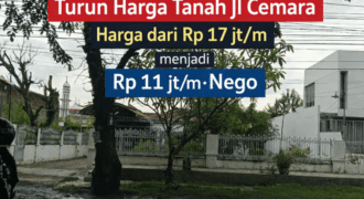 Tanah Strategis Jalan Cemara