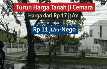 Tanah Strategis Jalan Cemara