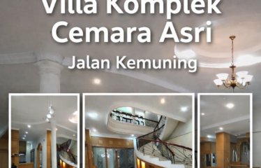 Villa Mewah Komplek Cemara Asri Jalan Kemuning