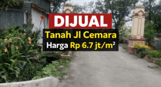 Tanah Strategis Jalan Cemara