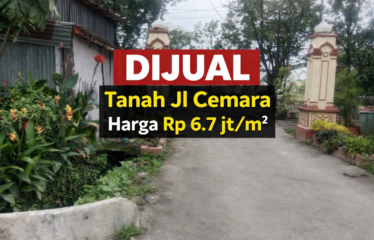 Tanah Strategis Jalan Cemara