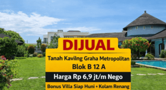 Tanah Kavling Komplek Graha Metropolitan