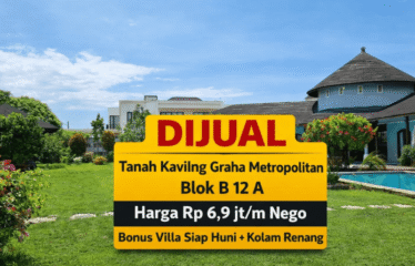 Tanah Kavling Komplek Graha Metropolitan