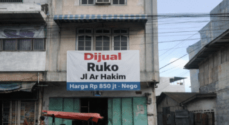 Ruko Daerah Medan Kota Jl Ar Hakim