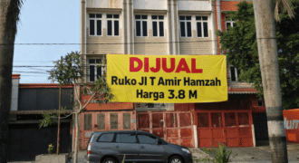 Ruko Strategis Jalan T Amir Hamzah
