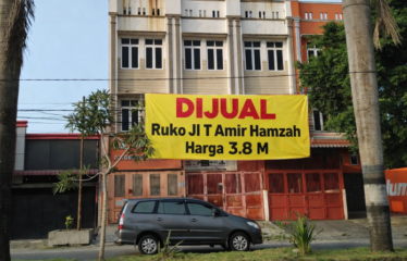 Ruko Strategis Jalan T Amir Hamzah