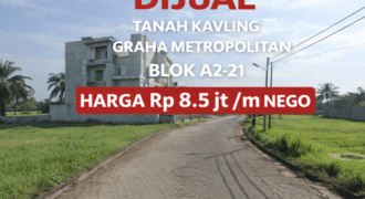 Tanah Kavling Komplek Graha Metropolitan