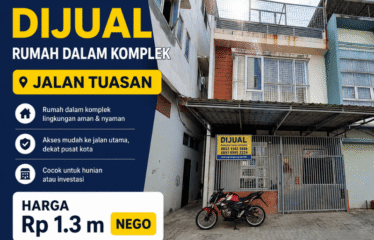 Rumah Nyaman Dalam Komplek Siap Huni Jl Tuasan