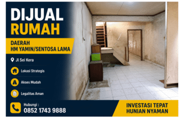 Rumah Daerah Hm  Yamin/Sentosa Lama Jl Sei Kera