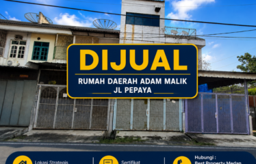 Rumah Daerah Adam Malik Jl Pepaya