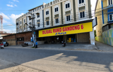 Ruko Gandeng 6 Daerah Medan Barat Jl Karya