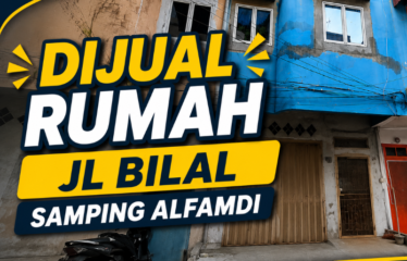 Rumah Daerah Krakatau Jl Bilal Samping Alfamidi
