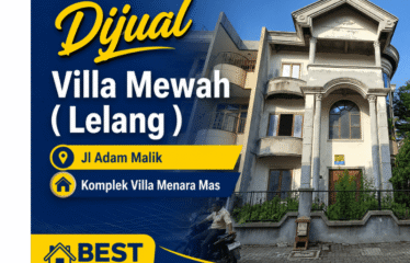 Villa Mewah ( Lelang ) Jl Adam Malik Komplek Villa Menara Mas