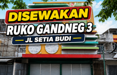 Ruko Gandeng 3 Jl Setia Budi Daerah Tanjung Sari Medan Selayang