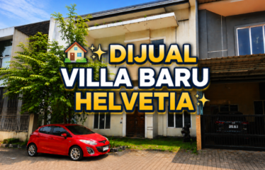 Villa Baru Daerah Helvetia Jl Kapten Sumarsono Komplek Graha Metropolitan