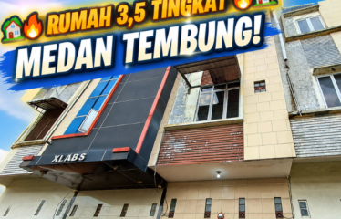 Rumah 3 Tingkat Daerah Medan Tembung Jl Tuasan