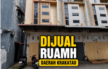 Rumah Daerah Krakatau Jl Pembangunan 2 ( Komplek )