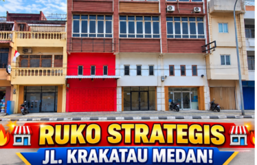 Ruko Strategis Jalan Krakatau