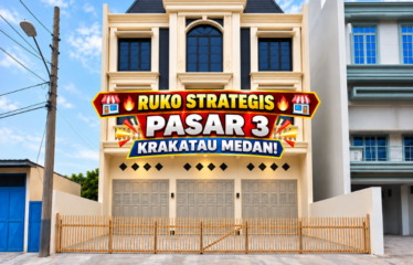 Ruko Jalan Pasar 3 Krakatau