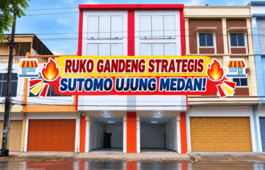 Ruko Gandeng Jalan Sutomo Ujung