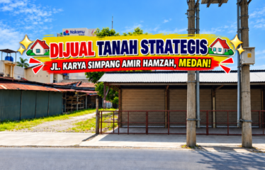 Tanah Jl Karya simpang Amir Hamzah