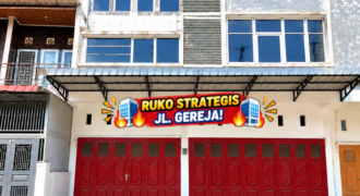 Ruko Strategis Jl Gereja