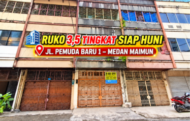 Ruko Daerah Medan Maimun Jl Pemuda Baru 1